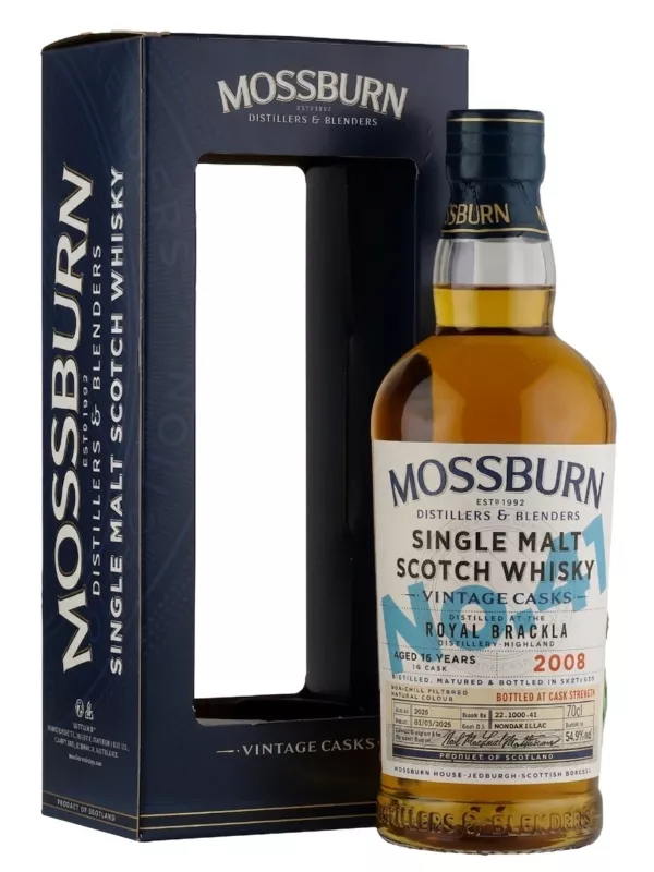 Mossburn Vintage Casks No.41 Royal Brackla, gift box