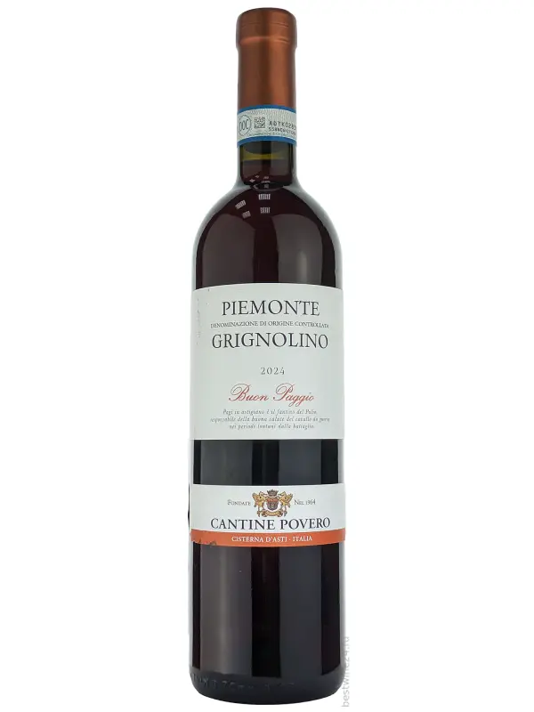 Cantine Povero, Grignolino Buon Paggio, Piemonte DOC