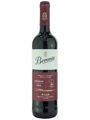 Вино Beronia Crianza, Rioja DOC 2019, 0.75 л