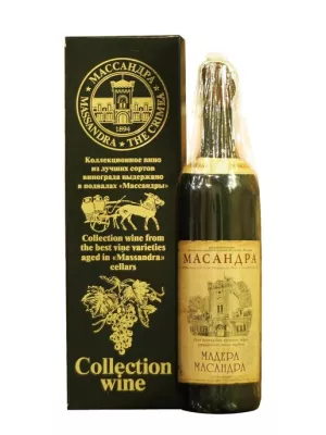 Ликерное вино Коллекционное вино Мадера Массандра, в подарочной коробке 2005, 0.75 л