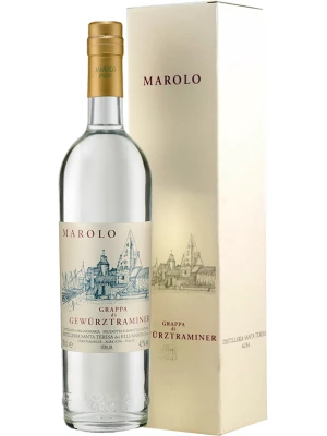 Граппа Marolo, Grappa di Gewurztraminer, gift box 0.7 л