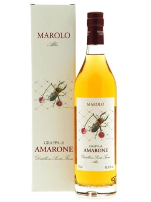 Граппа Marolo, Grappa di Amarone, gift box 0.7 л