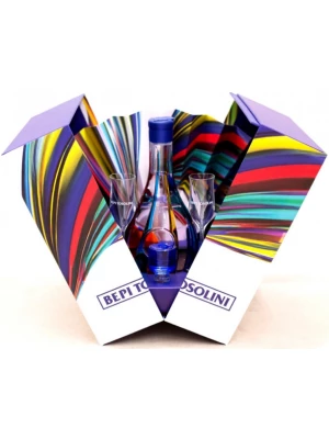 Аквавит Bepi Tosolini, Most Diamond, gift box with 2 glasses 0.85 л