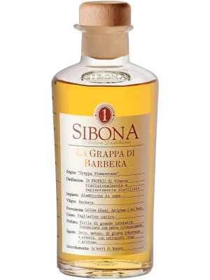 Граппа Sibona Grappa Barbera 0.5 л
