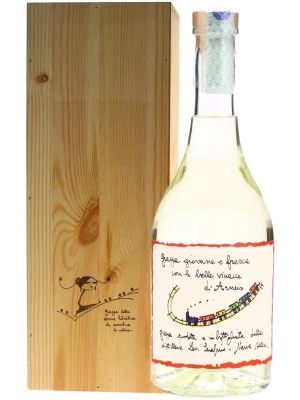 Граппа Distilleria Levi Serafino di Levi Romano, Grappa Arneis, wooden box 1.5 л