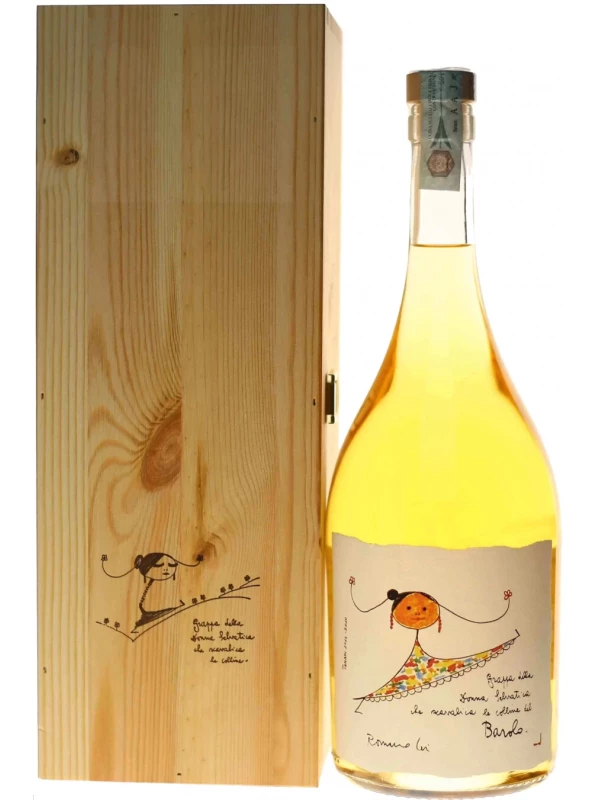 Distilleria Levi Serafino di Levi Romano, Grappa Barolo, wooden box