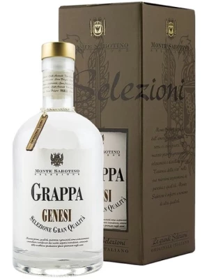 Граппа Monte Sabotino Genesi, gift box 0.7 л