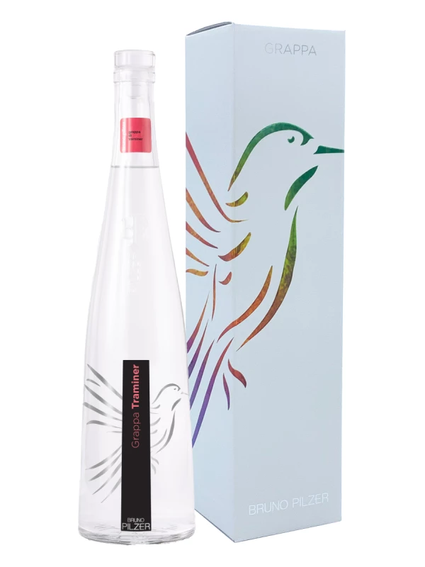 Pilzer, Grappa di Traminer, gift box