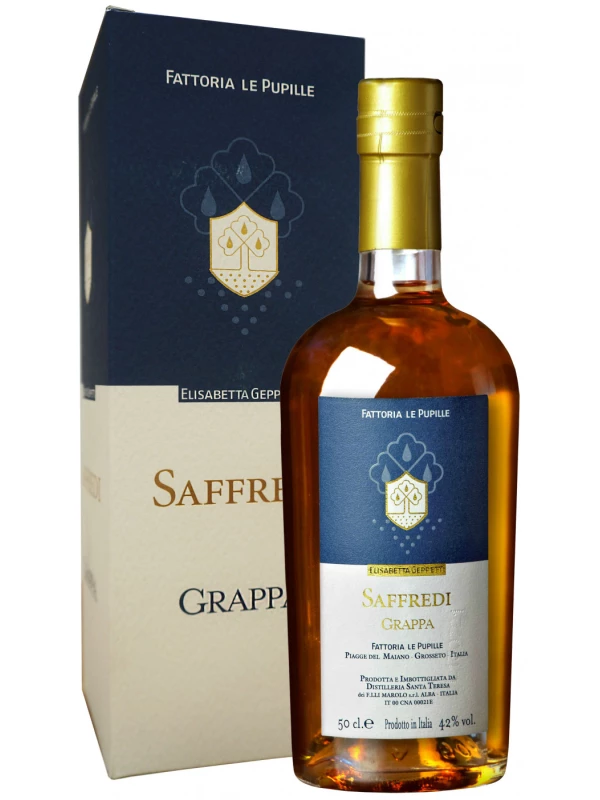 Fattoria le Pupille, Grappa Saffredi, gift box