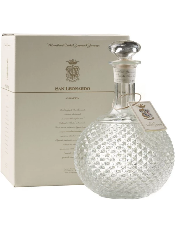 Grappa San Leonardo, gift box