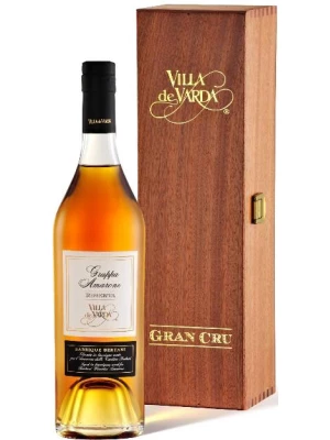 Граппа Villa de Varda, Grappa Amarone Riserva, wooden box 0.7 л