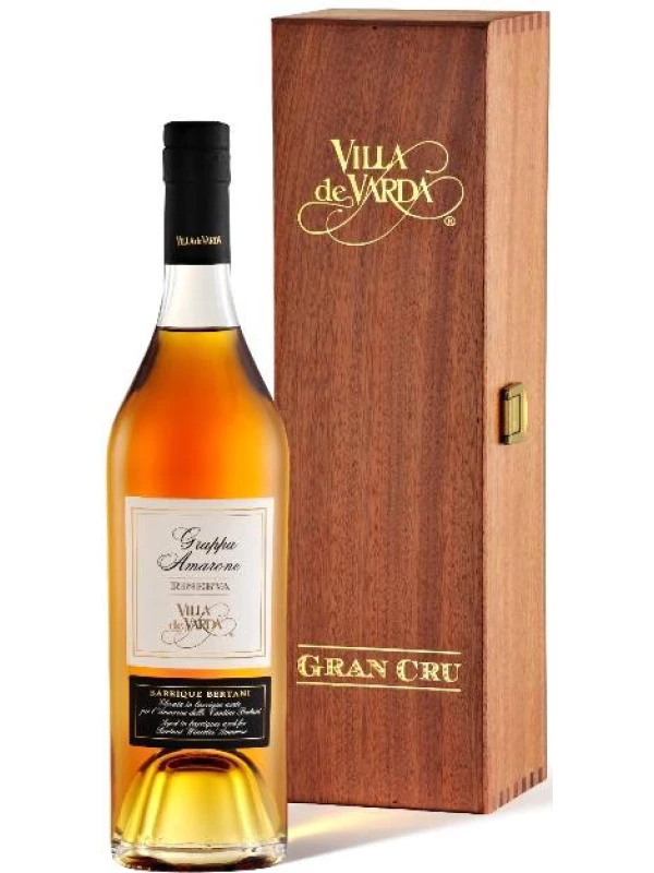Villa de Varda, Grappa Amarone Riserva, wooden box
