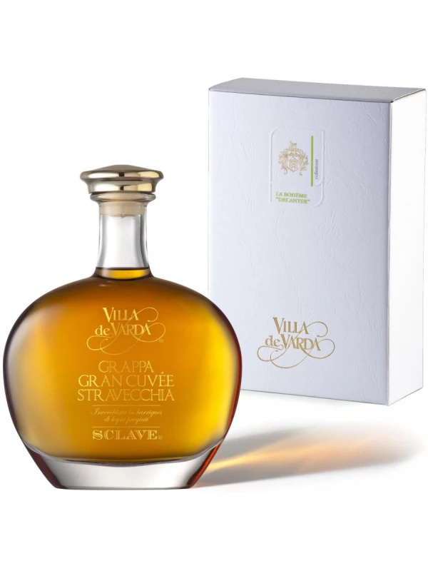 Villa de Varda, Grappa Gran Cuvee Stravecchia Sclave, gift box