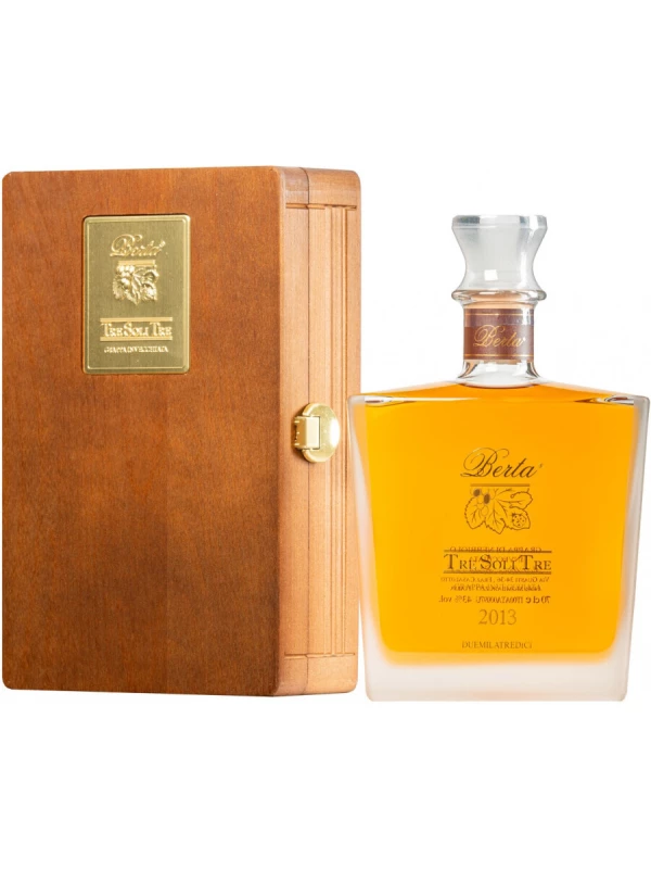 Grappa Tre Soli Tre, 2013, gift box