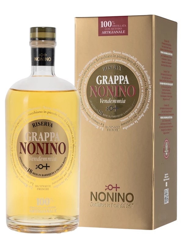 Grappa Vendemia Riserva di Annata, Италия Nonino Подарочная