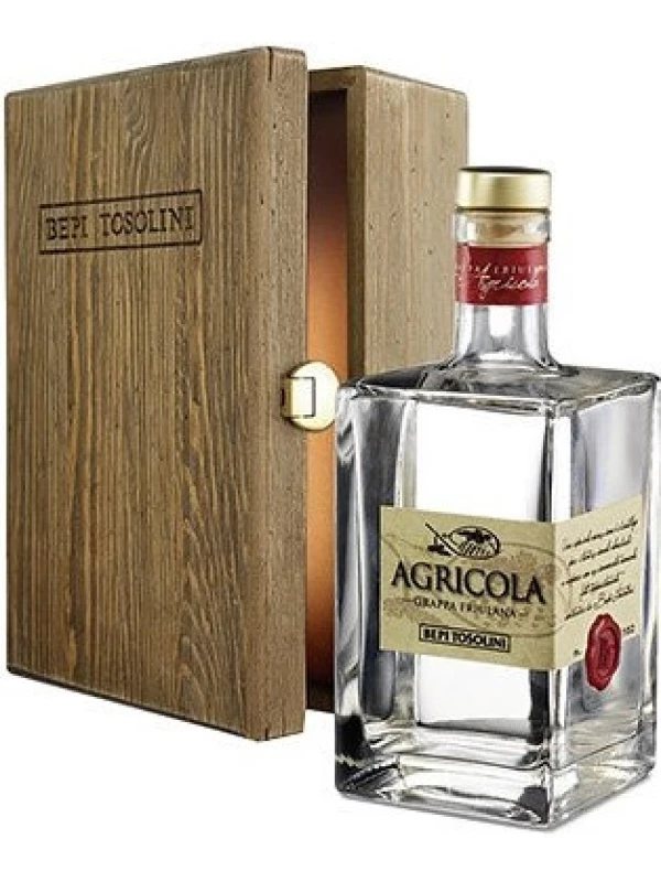 Bepi Tosolini,  Agricola, decanter & wooden box