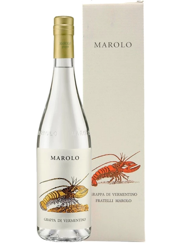 Distilleria Marolo, Grappa di Vermentino, gift box