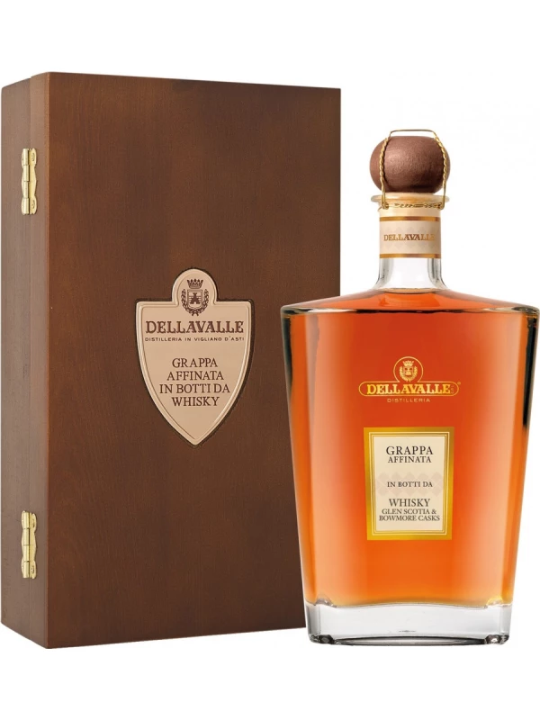 Grappa Affinata in botti da Whisky (Glen Scotia & Bowmore Casks), 2003, gift box