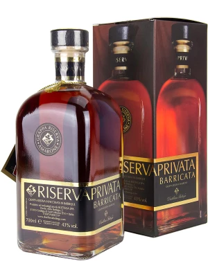 Граппа Bottega, Riserva Privata Barricata, gift box 0.7 л