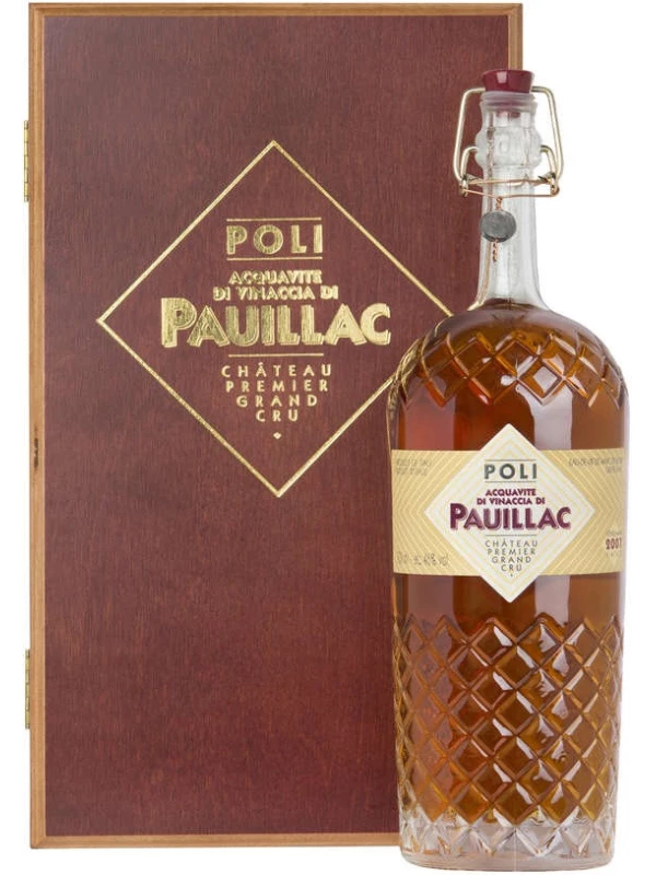 Poli, Pauillac, wooden box