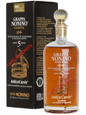 Граппа Nonino, Riserva Antica Cuvee Cask Strength (59,9%), gift box 0.7 л