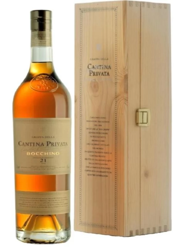 Bocchino, Cantina Privata 21 anni, wooden box