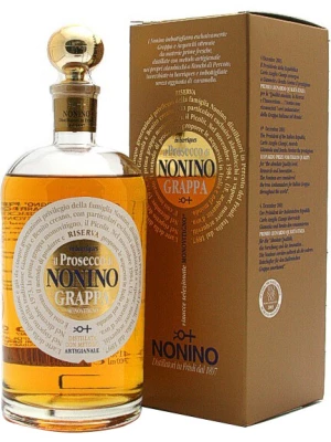 Граппа Nonino, Monovitigno Il Prosecco Riserva in barriques, gift box 0.7 л