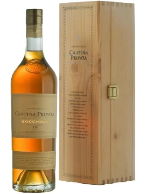 Граппа Bocchino, Cantina Privata 18 anni, wooden box 0.7 л