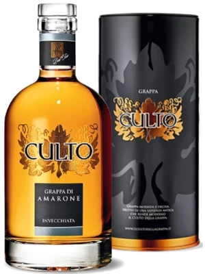 Граппа Culto Grappa di Amarone, gift box 0.7 л