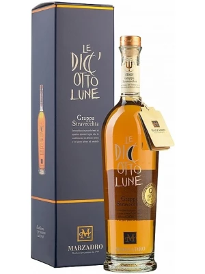 Граппа Marzadro, Le Diciotto Lune, gift box 0.7 л
