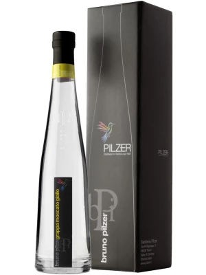 Граппа Pilzer, Grappa di Moscato Giallo, gift box 0.5 л