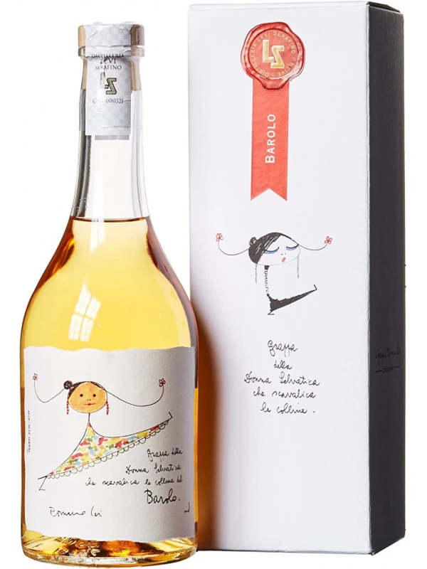 Distilleria Levi Serafino di Levi Romano, Grappa Barolo, gift box