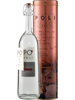Граппа Grappa Po Di Poli Secca in gift box 0.7 л