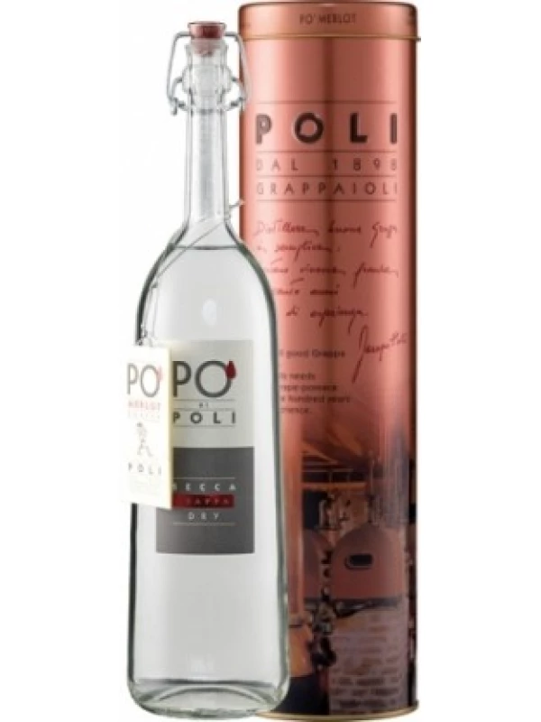 Grappa Po Di Poli Secca in gift box