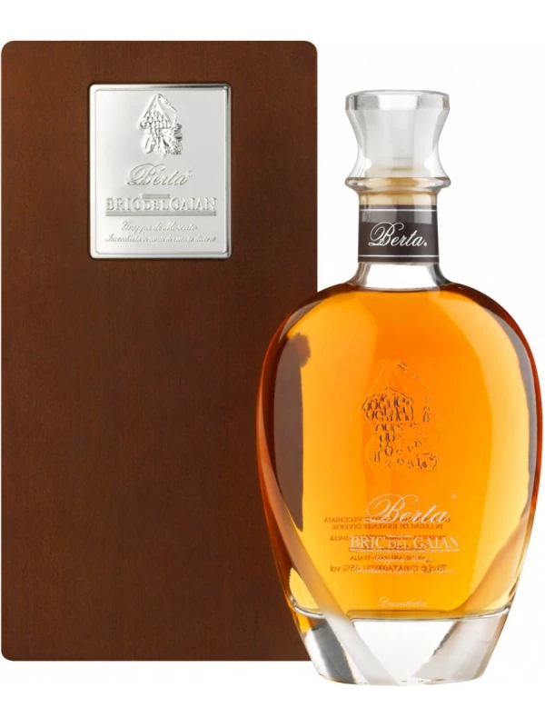 Grappa Bric Del Gaian, 2009, wooden box