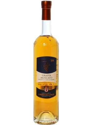 Граппа Dellavalle, Villa Isa Grappa Moscato, affinata in carati di rovere 0.7 л