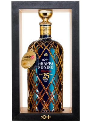 Граппа Nonino Riserva 25 Years Old, gift box 0.7 л