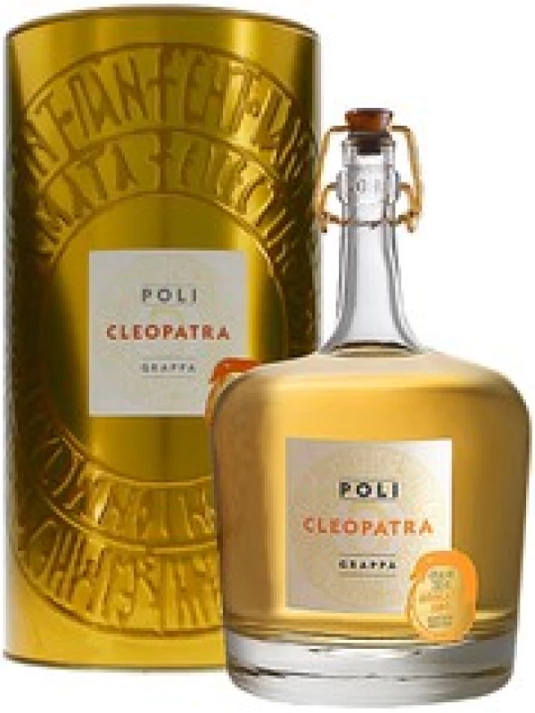 Grappa Cleopatra Moscato Oro Tubo