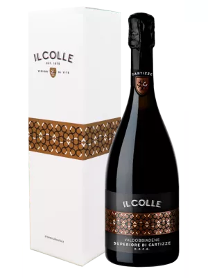 Просекко Il Colle Valdobbiadene Superiore di Cartizze DOCG Dry, gift box 0.75 л