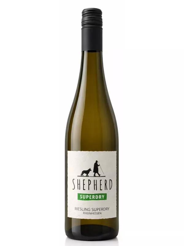 Binz/Bratt, Shepherd Riesling Superdry, Rheinhessen QbA