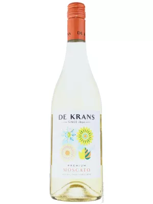 Вино De Krans, Premium Moscato Perle 2024, 0.75 л
