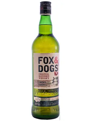 Виски Fox and Dogs Smoky Barrel 0.7 л
