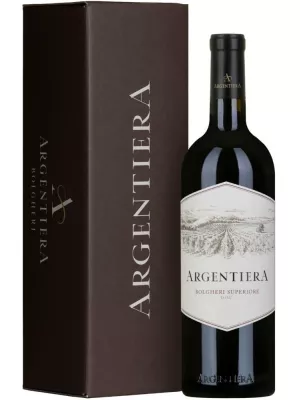 Вино Argentiera, Bolgheri Superiore DOC, gift box 2022, 0.75 л
