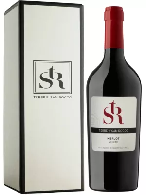 Вино Terre di San Rocco, Merlot Riserva, Veneto IGT, gift box 2009, 1.5 л