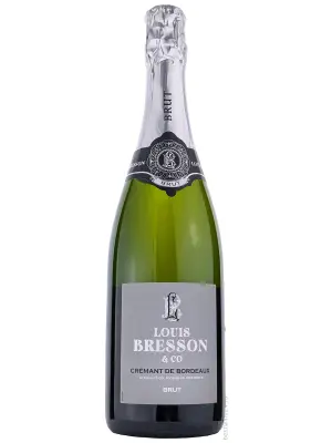 Louis Bresson & Co, Cremant de Bordeaux AOP Brut 0.75 л 2023