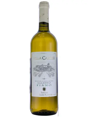 Вино Al Bano Carrisi, Villa Carrisi Fiano, Salento IGP 2018, 0.75 л