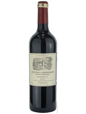 Вино Chateau L'Heyrisson, Frank Reserve, Bordeaux AOC 0.75 л