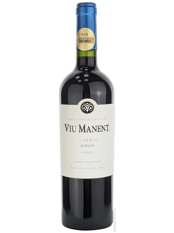 Viu Manent, Estate Collection Reserva Merlot, Colchagua Valley DO