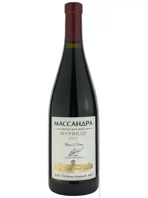 Вино Массандра, Авторское вино Мурведр 0.75 л