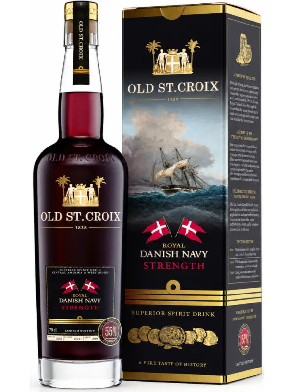 Old St. Croix, Royal Danish Navy Strength, gift box